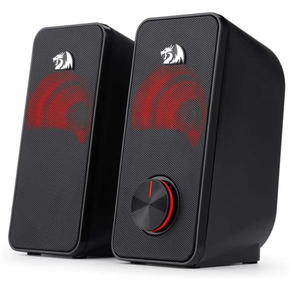 Stentor PC Gaming Speaker, 2.0 Channel Stereo Desktop Computer Speaker,Backlight - Picture 1 of 7